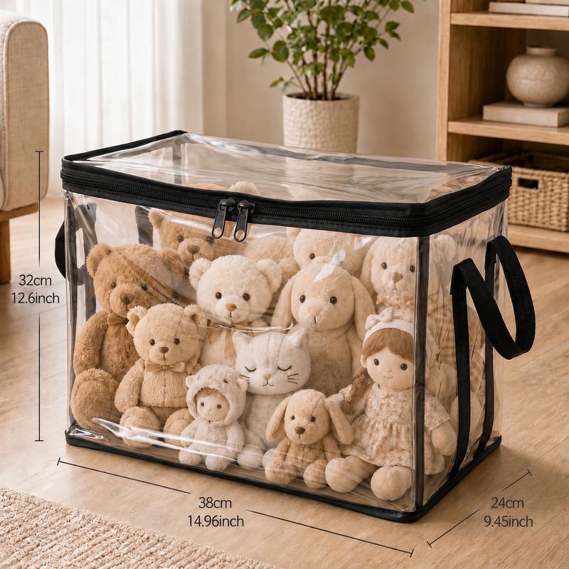 SpaceZip™ Extra-Large Clear Storage Bags