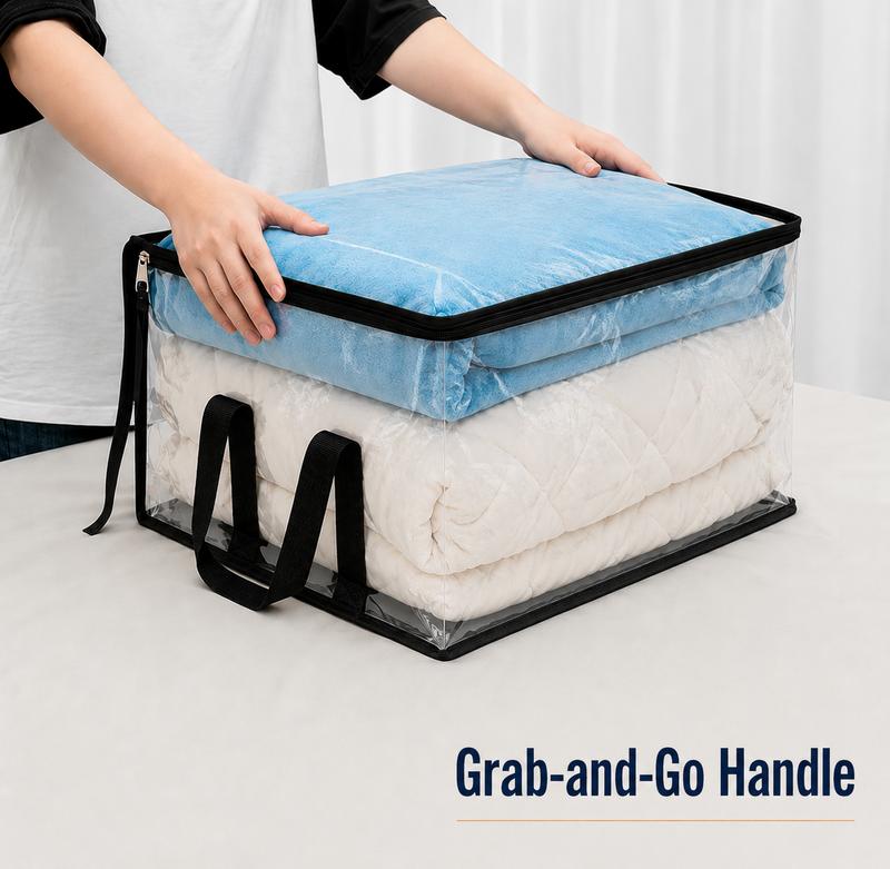SpaceZip™ Extra-Large Clear Storage Bags